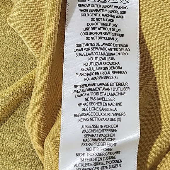 City Chic Yellow Flutter Sleeve Maxi Dress - Picture 8 of 10